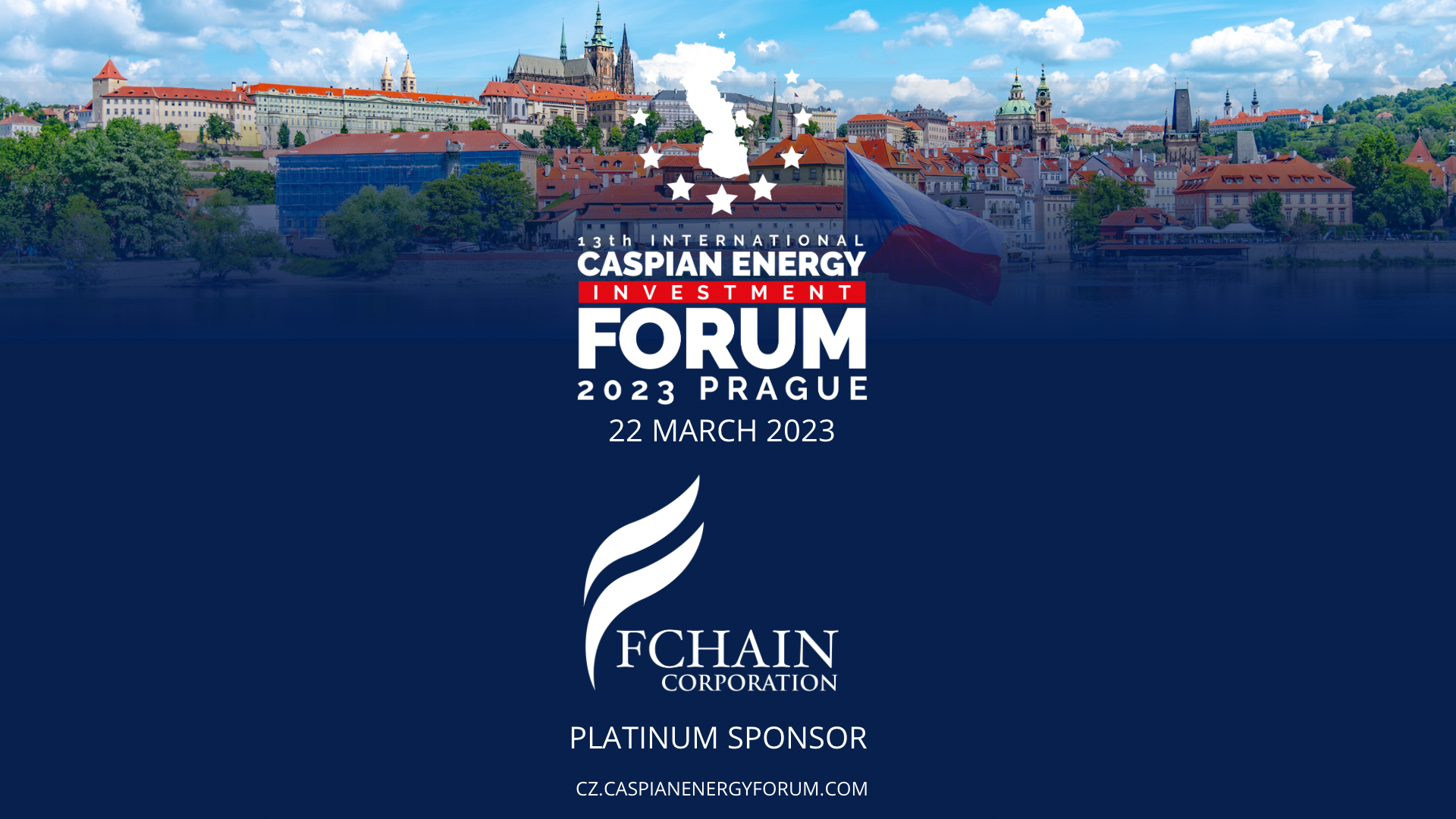 Platinum Sponsor of the Caspian Energy Investment Forum Prague 2023