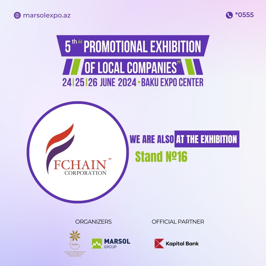 FCHAIN is also at the “5th Promotional Exhibition of Local Companies”