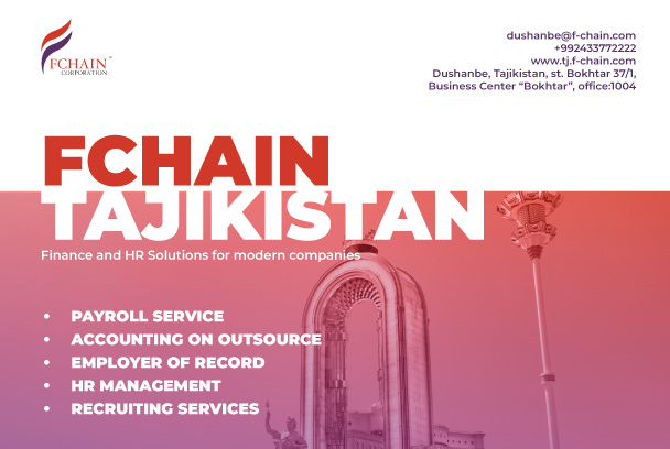 FCHAIN Tajikistan Office -Finance and HR Solutions for Modern Companies