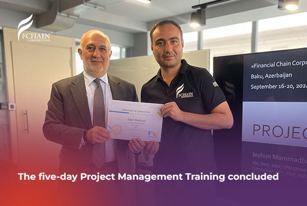 The five-day Project Management Training concluded