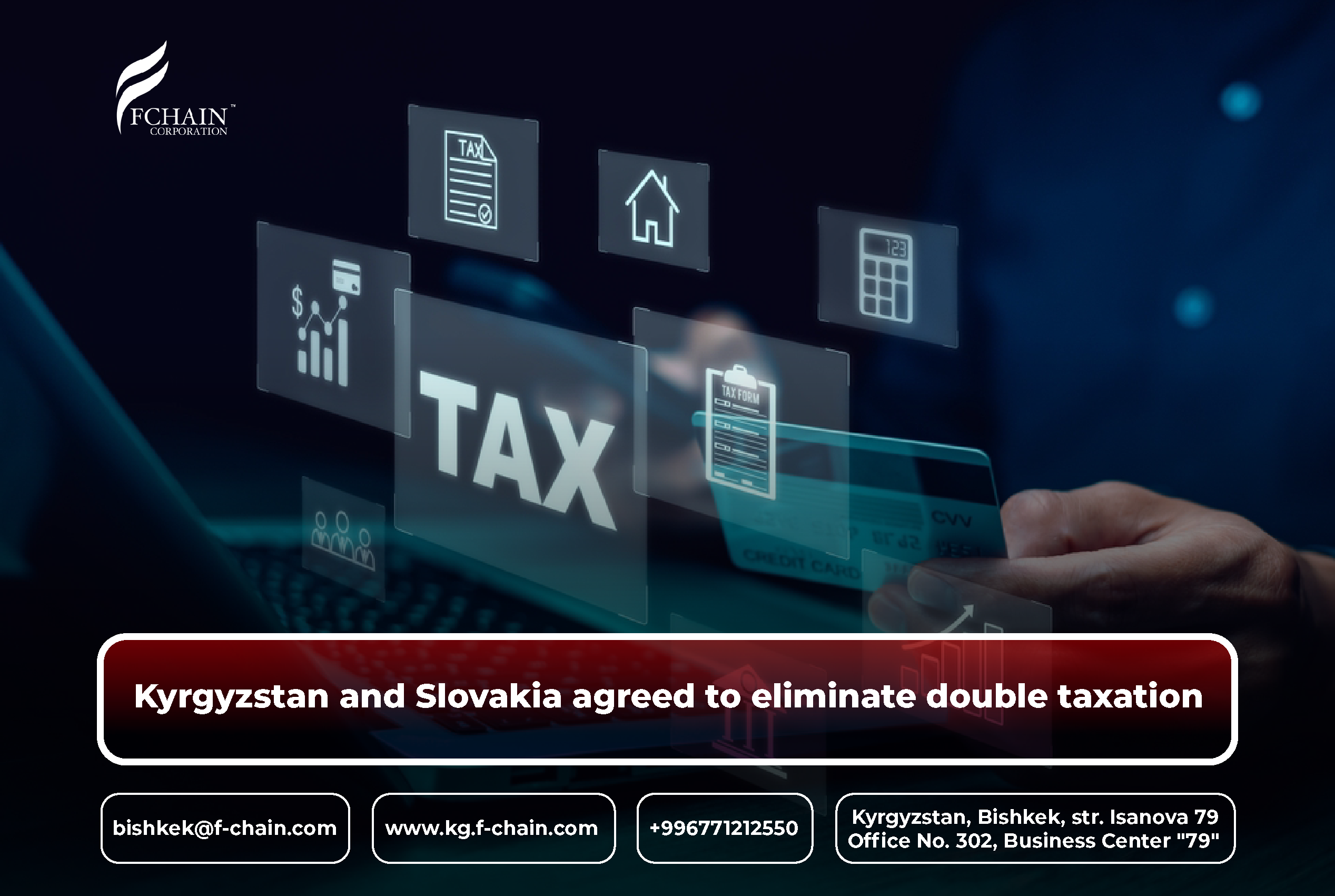 Kyrgyzstan and Slovakia agreed to eliminate double taxation