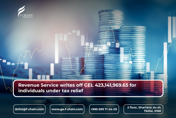 Revenue Service writes off GEL 423,141,969.65 for individuals under tax relief