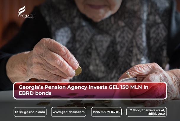 Georgia’s Pension Agency invests GEL 150 MLN in EBRD bonds