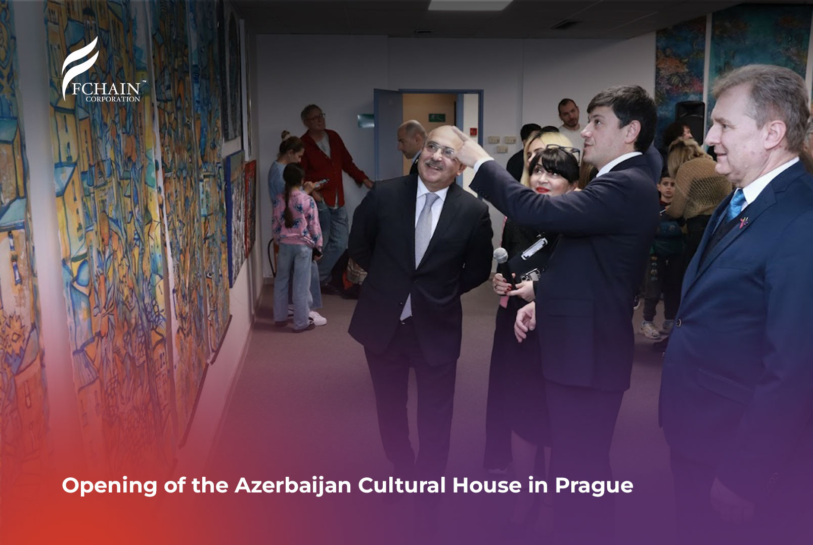 Opening of the Azerbaijan Cultural House in Prague