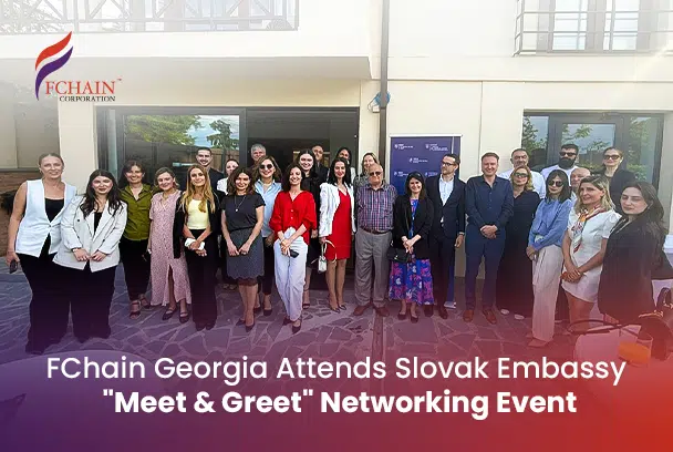 FChain Georgia Attends Slovak Embassy “Meet & Greet” Networking Event