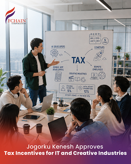 Jogorku Kenesh Approves Tax Incentives